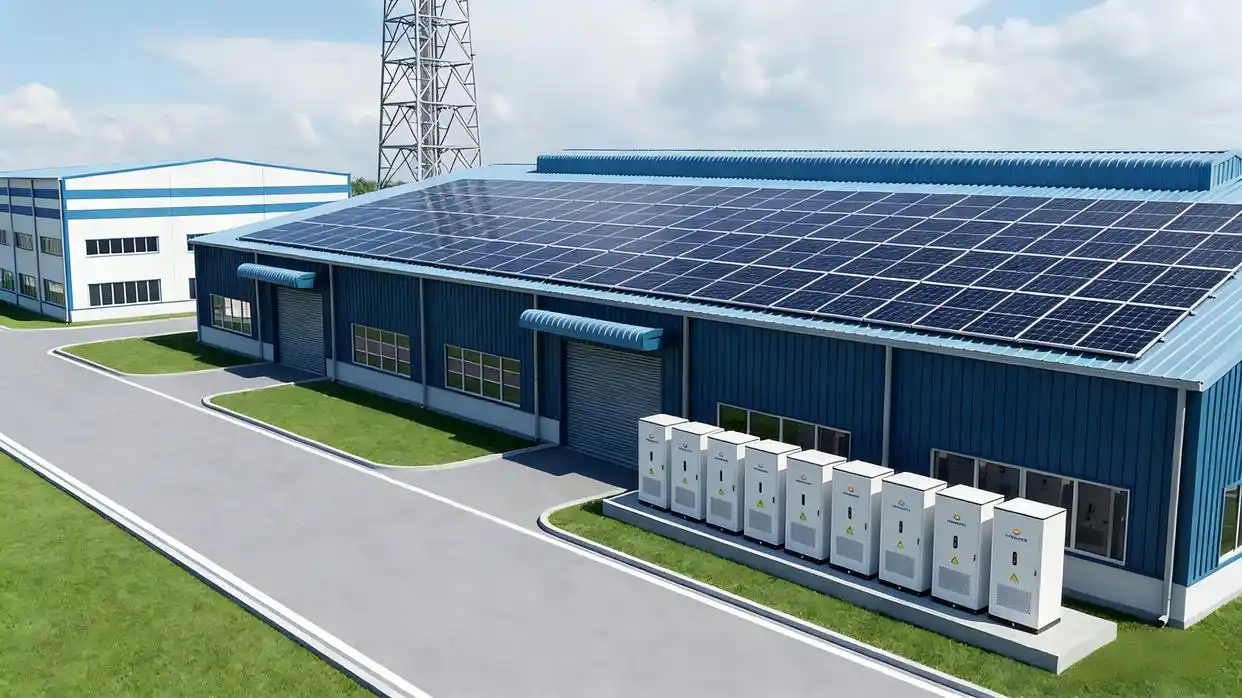 Commercial and industrial energy storage system for business facilities
